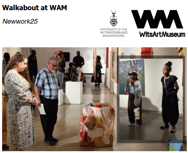 WAM Newwork25 exhibition walkabout